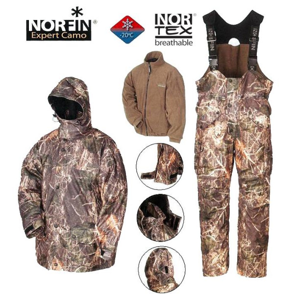 Костюм зимний NORFIN EXPERT CAMO в Альметьевске