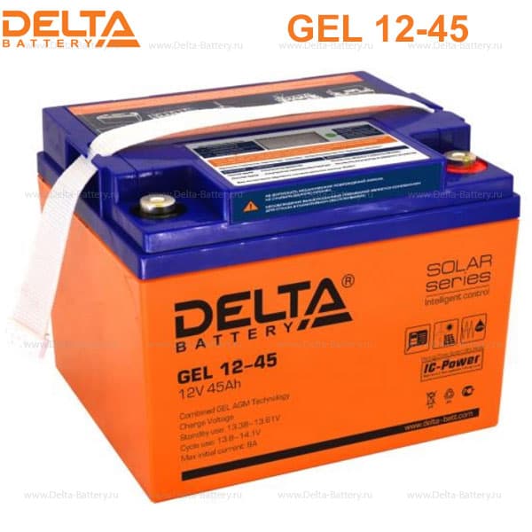 Аккумуляторная батарея Delta GEL 12-45 в Альметьевске